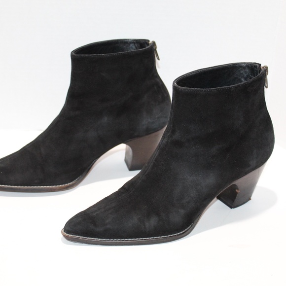 Rachel Comey Shoes - Pointed-toe Rachel Comey Bootie Sonora Black Suede